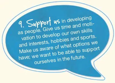 Child and young person's perspective on integration